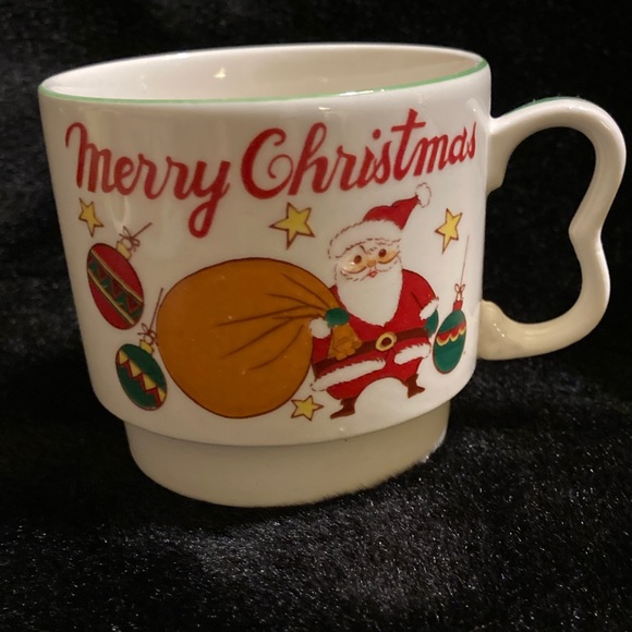 Homco Vintage 1950’s Collectible Christmas Cups - Picture 5 of 16
